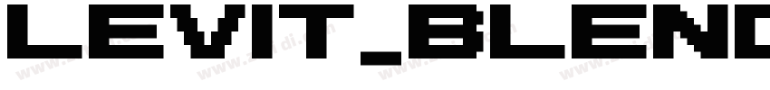 Levit_Blended Bold M字体转换